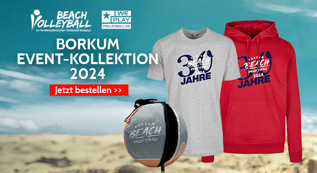 Exklusiver Merchandise für unsere Borkumturniere mit einer tollen Rabattaktion