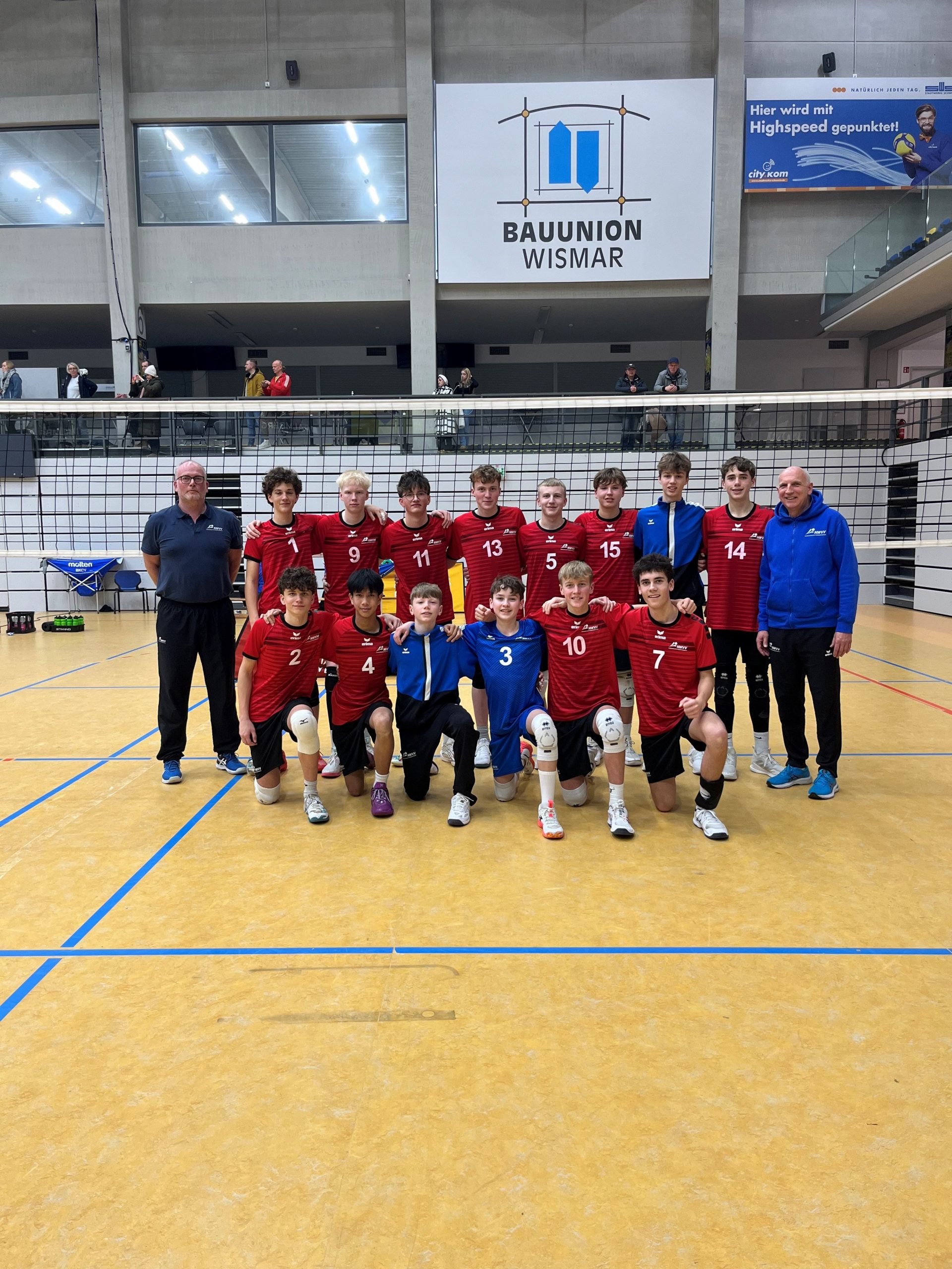 NWVV-Boys holen Silber beim Meck-Pomm-Cup 2026 