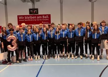 NWVV-Nachwuchs: Bronze für die U16m, Platz 13 für die U16w beim Bundespokal in Dresden 