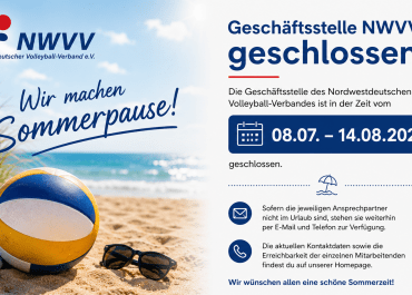 Geschäftsstelle des NWVV in der Sommerpause